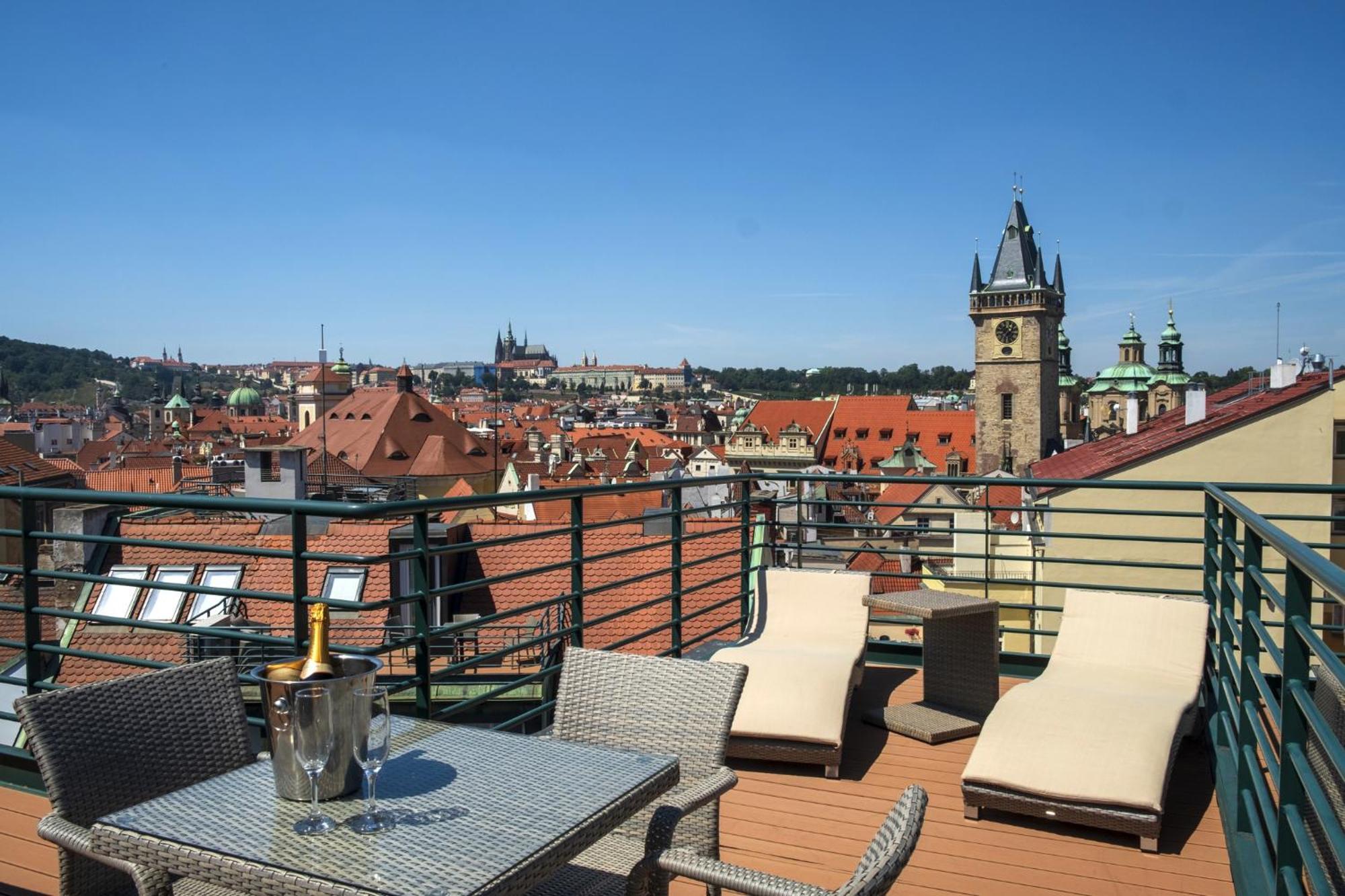 Superior-suite med terrasse